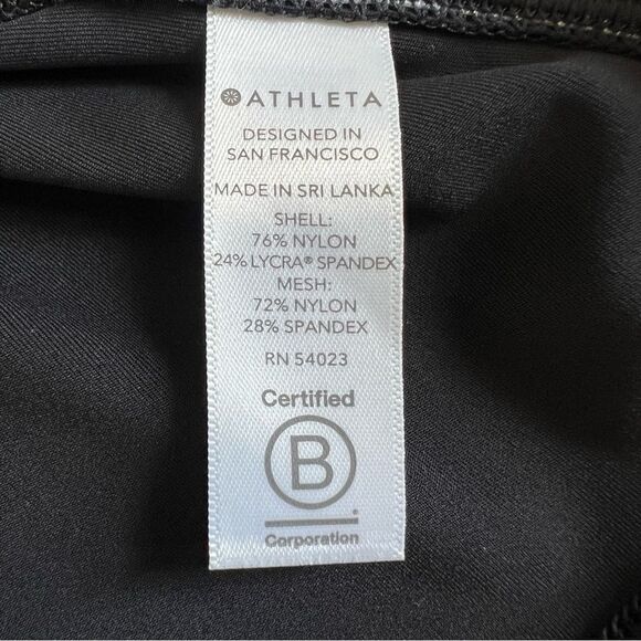 ATHLETA Lightning Unitard in Supersonic Black Size Small - Picture 12 of 14